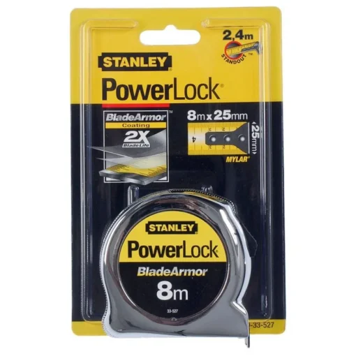 Stanley 0-33-527 Rolbandmaat PowerLock® Blade Armor™ 8 M. - Afbeelding 3