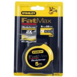 Stanley 0-33-720 Rolbandmaat FatMax® Blade Armor™ 5 M. -Winkel Voor Huishoudelijk Gereedschap 0 33 720 p1