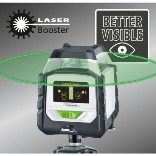 Laserliner DuraPlane G 360 Met CrossGrip En Handontvanger GRX 60 - Afbeelding 6