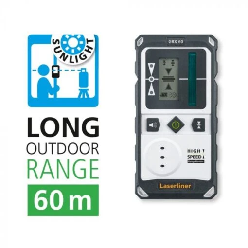 Laserliner DuraPlane G 360 Met CrossGrip En Handontvanger GRX 60 - Afbeelding 7