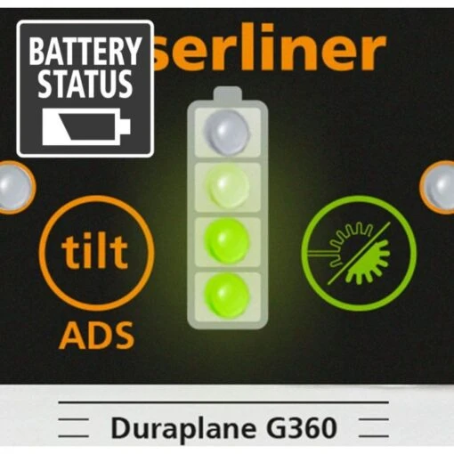 Laserliner DuraPlane G 360 Set 175 Cm Met Handontvanger GRX 60 In Koffer - Afbeelding 5