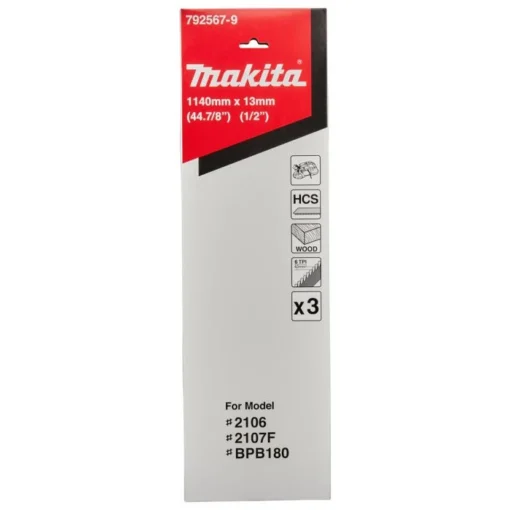 Makita 792567-9 Zaagband 1140x13mm 6T - Afbeelding 3