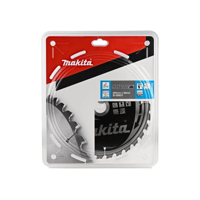 Makita B-08931 Zaagb Hout 260x30x2,3 32T 5g - Afbeelding 4