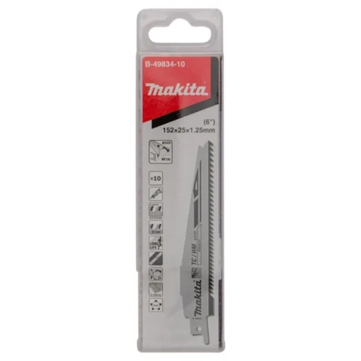 Makita B-49834-10 Reciprozaagblad 132 H&M S956XHM - Afbeelding 3