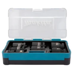 Makita B-69733 Krachtdoppenset 1/2" VK 7-delig -Winkel Voor Huishoudelijk Gereedschap B 69733 A1C0 s02