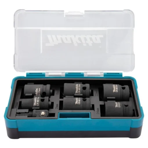 Makita B-69733 Krachtdoppenset 1/2" VK 7-delig -Winkel Voor Huishoudelijk Gereedschap B 69733 A1C0 s03
