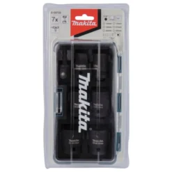 Makita B-69733 Krachtdoppenset 1/2" VK 7-delig -Winkel Voor Huishoudelijk Gereedschap B 69733 A1C1