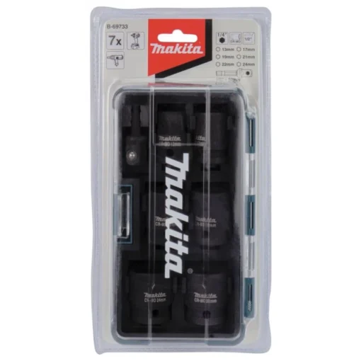 Makita B-69733 Krachtdoppenset 1/2" VK 7-delig - Afbeelding 9