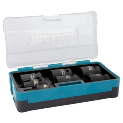 Makita B-69733 Krachtdoppenset 1/2" VK 7-delig -Winkel Voor Huishoudelijk Gereedschap B 69733 A1L0 s02