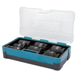 Makita B-69733 Krachtdoppenset 1/2" VK 7-delig -Winkel Voor Huishoudelijk Gereedschap B 69733 A1R0 s02