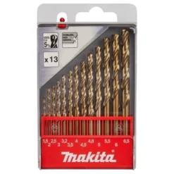 Makita D-57180 Metaalborenset 13-delig