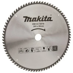 Makita D-73019 Afkortzaagblad Aluminium -Winkel Voor Huishoudelijk Gereedschap D 73019 C1L0 1