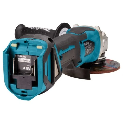 Makita DGA519ZJ 18 V Haakse Slijper 125 Mm X-LOCK - Afbeelding 10