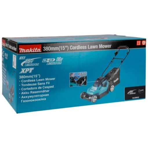 Makita DLM382Z LXT 2x18 V Accu Grasmaaier 38 Cm - Afbeelding 2