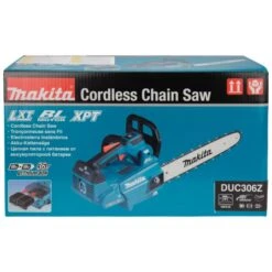 Makita DUC306Z 2x18 V Tophandle Kettingzaag 30 Cm -Winkel Voor Huishoudelijk Gereedschap DUC306Z A1C1