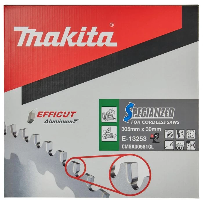 Makita E-13253 Afkortzaagblad Aluminium - Afbeelding 10