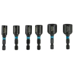 Makita E-15768 Doppenset 6-delig -Winkel Voor Huishoudelijk Gereedschap E 15768 C1C0 s100
