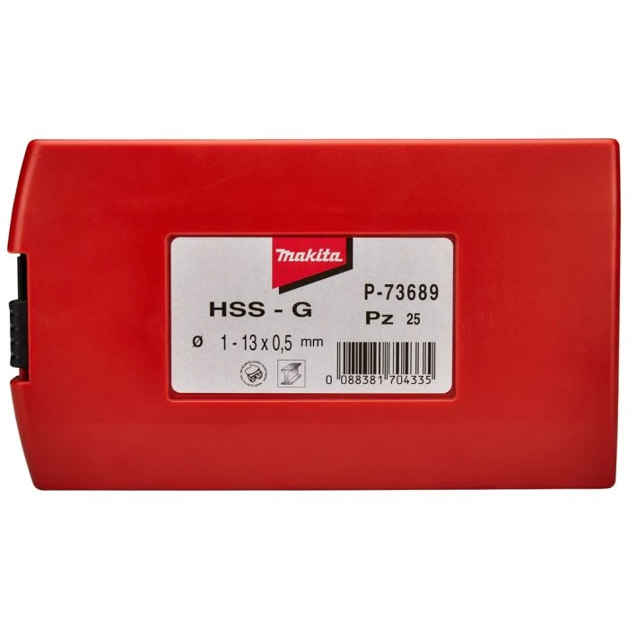 Makita P-73689 Metaalborenset 25-delig - Afbeelding 7