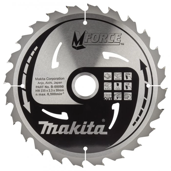 Makita B-08090 Cirkelzaagblad Hout - Afbeelding 2