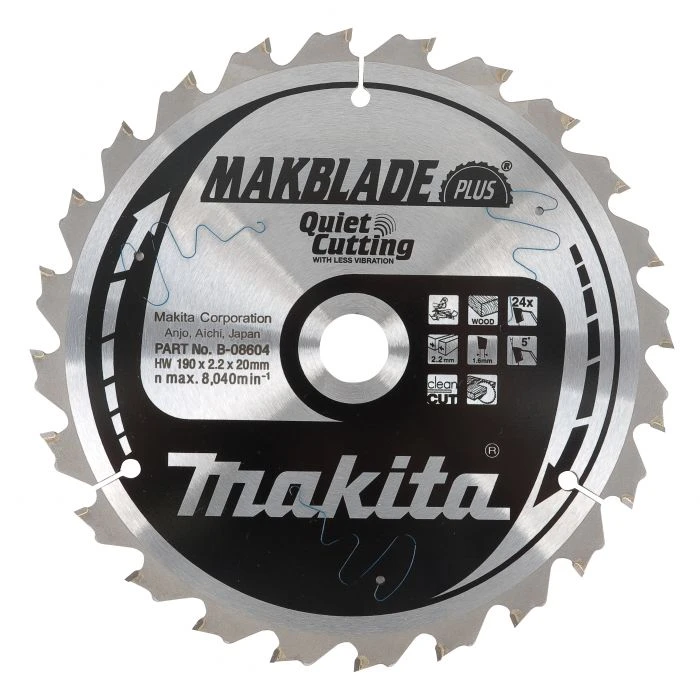 Makita B-08682 Zaagb Q+C 255x30x2,3 60T 5g - Afbeelding 5