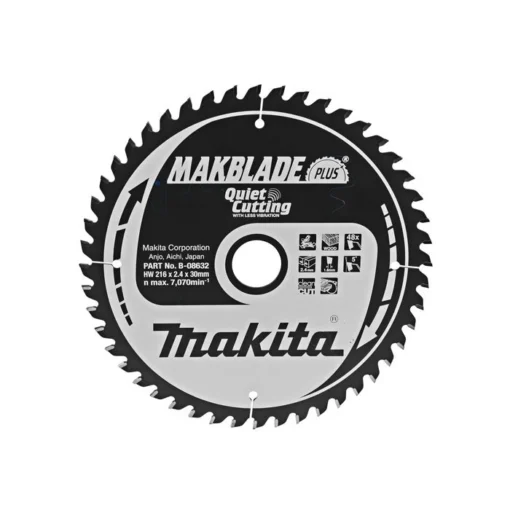 Makita B-08632 Zaagb Q+C 216x30x2,4 48T 5g - Afbeelding 2