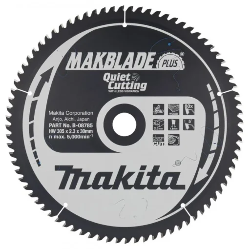 Makita B-08785 Afkortzaagblad Hout - Afbeelding 2