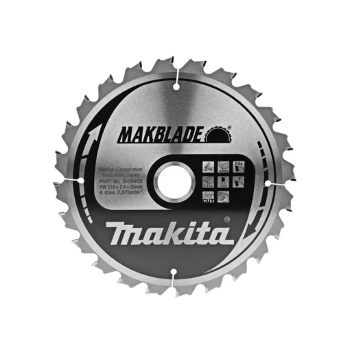 Makita B-08903 Zaagb Hout 216x30x2,1 24T 5g - Afbeelding 2