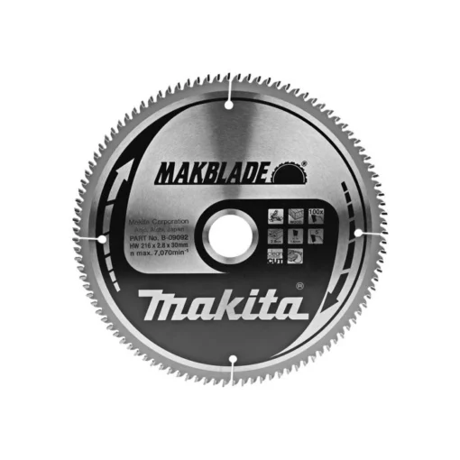 Makita B-09092 Zaagb Hout 216x30x2,1 100T 5g - Afbeelding 2