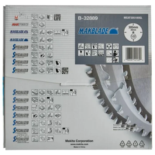Makita B-32889 Afkortzaagblad Hout - Afbeelding 4