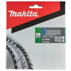 Makita B-33009 Invalcirkelzaagblad Hout -Winkel Voor Huishoudelijk Gereedschap b 33009 c1n1
