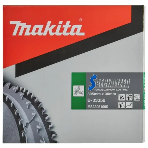 Makita B-33358 Afkortzaagblad Aluminium - Afbeelding 2