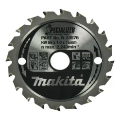 Makita B-33576 Cirkelzaagblad Hout