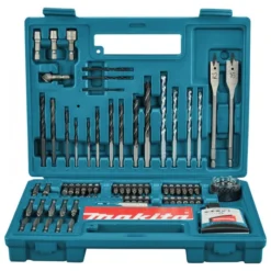 Makita B-54520 Boren-/schroefbitset 100-delig -Winkel Voor Huishoudelijk Gereedschap b 54520 c1c0 s01