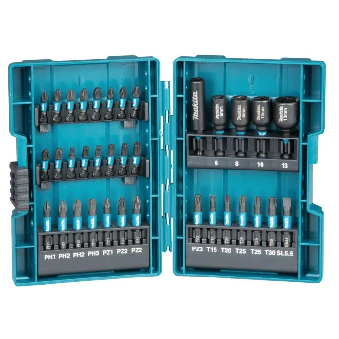 Makita B-66880 Slagschroefbitset 35-delig - Afbeelding 2