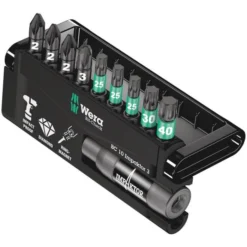 Wera BIT-CHECK 10 IMPAKTOR 3, 10 -DELIG
