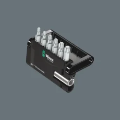 Wera BIT ASSORTIMENT, BIT-CHECK 7 TX UNIVERSAL 1 SB, 7 -DELIG -Winkel Voor Huishoudelijk Gereedschap bit check 7 tx universal 1 aufstellen tippbild