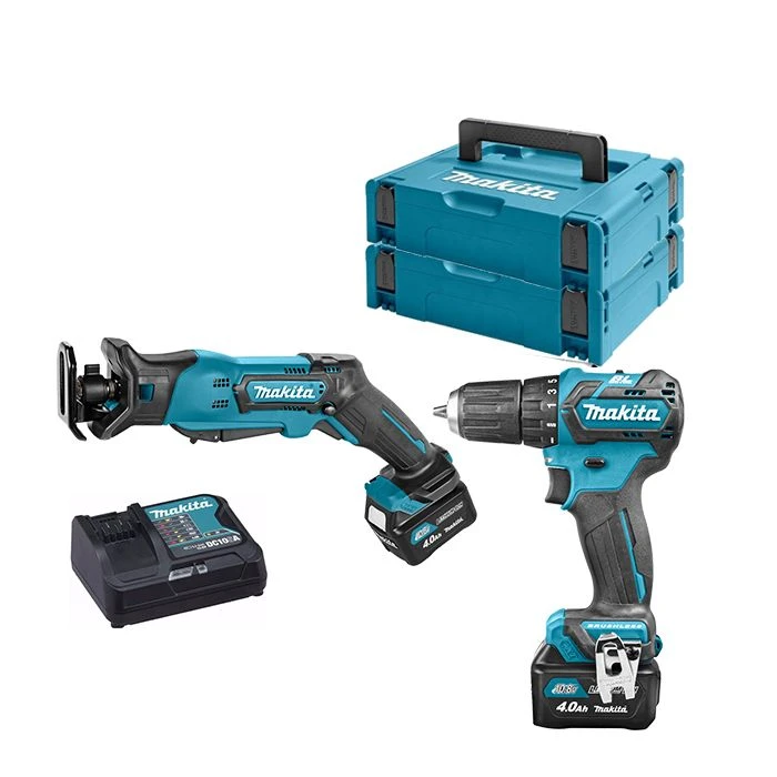 Makita CLX215SAJ 10,8 V Combiset Boren, Schroeven En Zagen