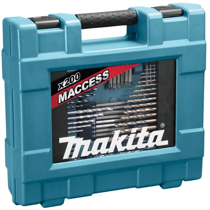 Makita D-37194 Boor-/schroefbitset 200-delig - Afbeelding 4