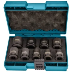 Makita D-41517 Krachtdoppenset 9-delig -Winkel Voor Huishoudelijk Gereedschap d 41517 c1c0 s02