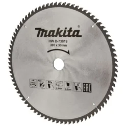 Makita D-73019 Afkortzaagblad Aluminium -Winkel Voor Huishoudelijk Gereedschap d 73019 c1r0 1