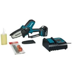 Makita DUC101SF LXT 18 V Snoeizaag 10 Cm -Winkel Voor Huishoudelijk Gereedschap duc101sf c1l0 s100