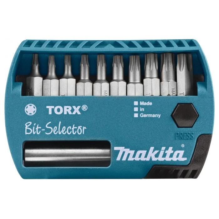 Makita P-53768 Schroefbitset 11-delig "TORX"