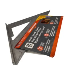 Swanson Timmermans Meetdriehoek - Metric Speedsquare Aluminium. -Winkel Voor Huishoudelijk Gereedschap photoroom 20211207 142646
